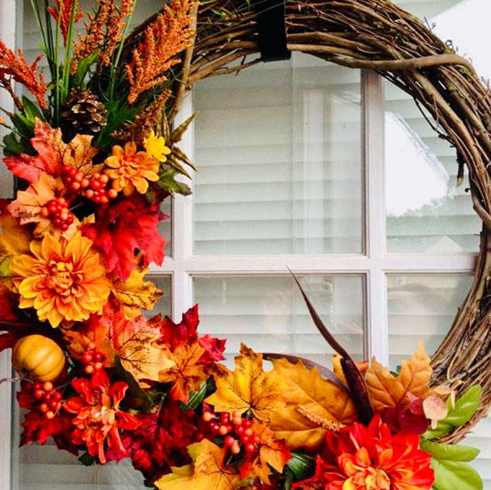 Fall Floral Wreath