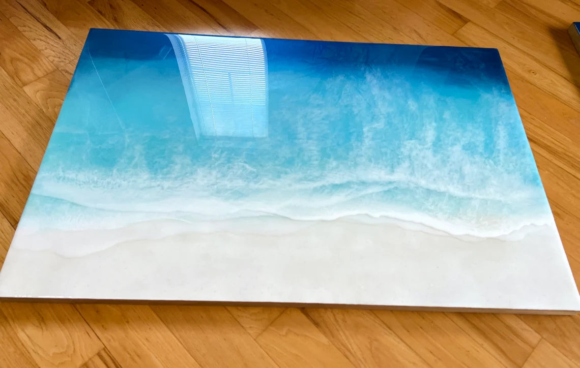 Resin Ocean Wall Art - Ann Taylor Creation and Designs