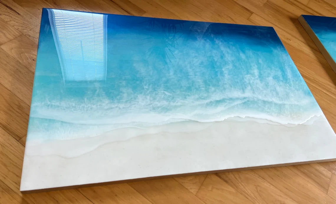 Resin Ocean Wall Art - Ann Taylor Creation and Designs