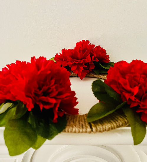 Red Floral Centerpiece Ann Taylor Creation and Designs