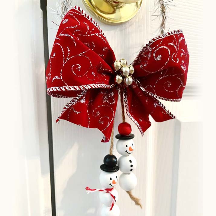 Ann Taylor Creation and Designs Snowman Door Hanger